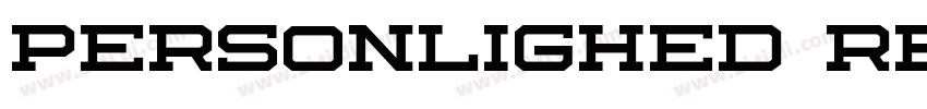 Personlighed Regular字体转换 Personlighed Regular字体转换